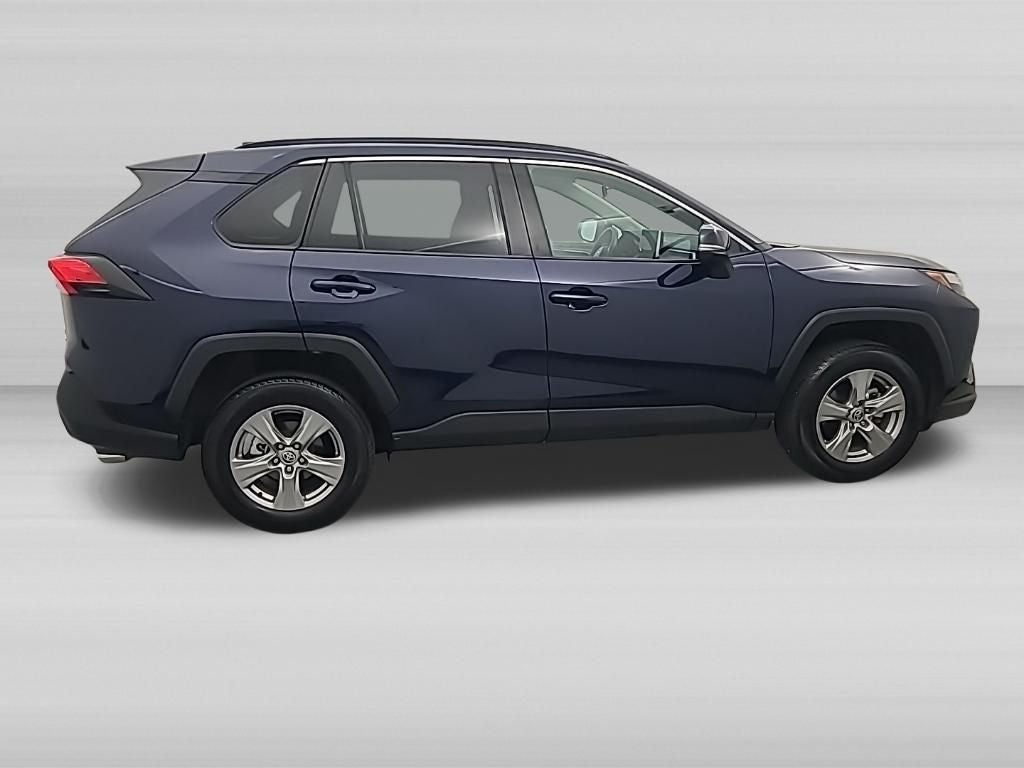 2025 Toyota RAV4 — rear three-quarter view