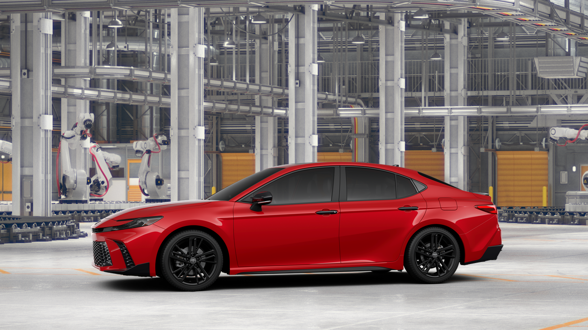2026 Toyota Camry — rear three-quarter view