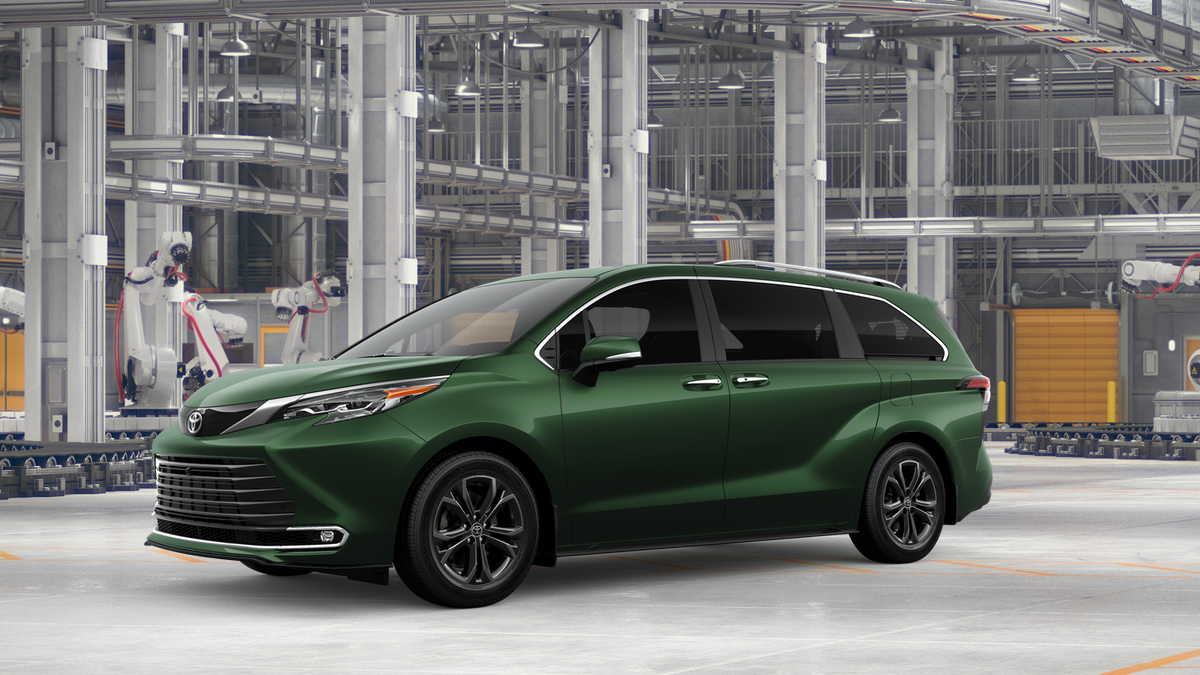 2026 Toyota Sienna — side profile view