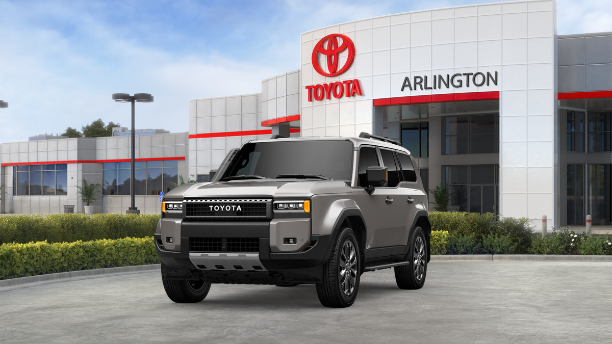 2027 Toyota Land Cruiser Land Cruiser in Meteor Shower — front three-quarter view
